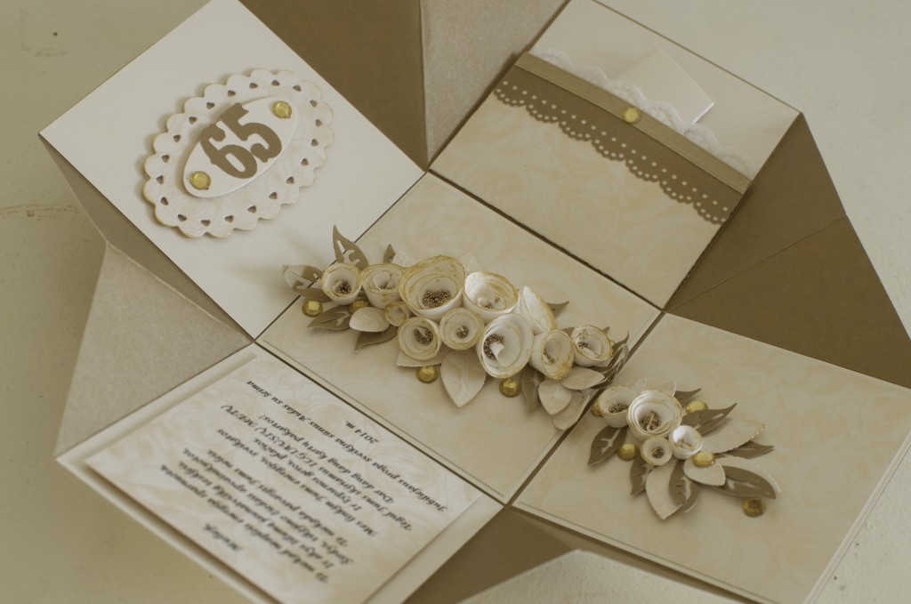 Jubiliejinis atvirukas Handmade card DSC_4432